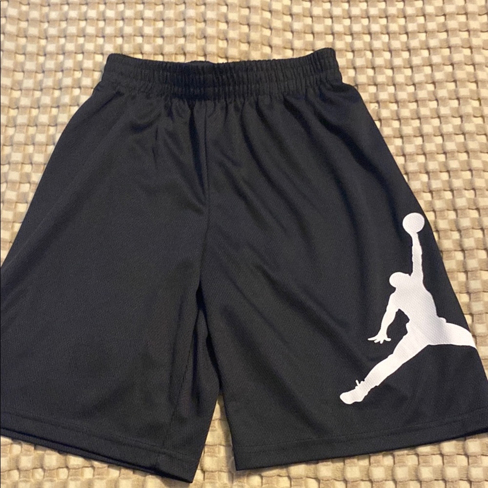 Youth Jordan Black Athletic Shorts